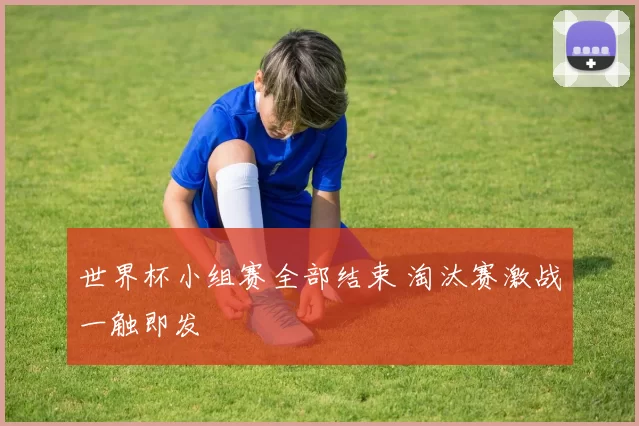 世界杯小组赛全部结束 淘汰赛激战一触即发