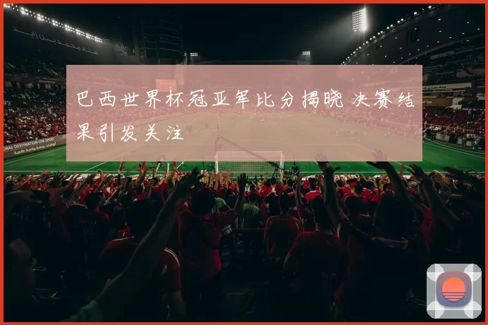 巴西世界杯冠亚军比分揭晓 决赛结果引发关注