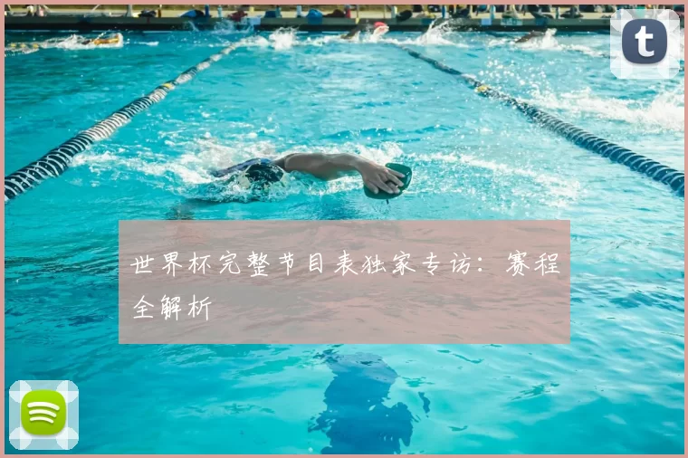 世界杯完整节目表独家专访：赛程全解析
